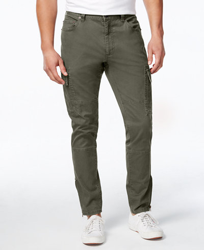 American Rag Men's Slim-Fit Cargo Pants, Only at Macy's - Pants - Men ...