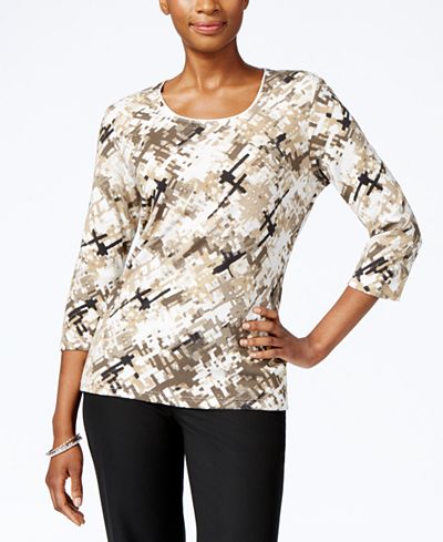 macy's karen scott petite capri pants