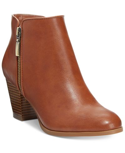 Style& Co. Jamila Zip Booties, Only at Macy&#39;s - Women - Macy&#39;s