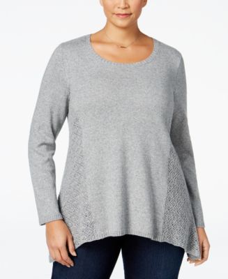 macys plus size cardigan sweaters