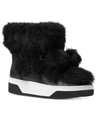 michael kors brown boots macys