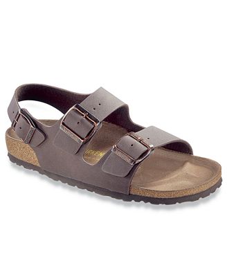 Birkenstock Men's Milano Birkibuc Back Strap Sandals - All Men's Shoes ...