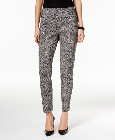 printed pull on pants