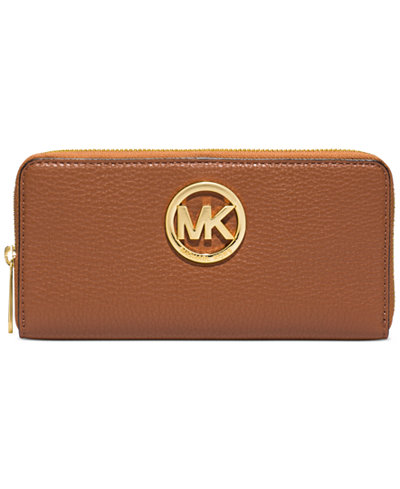MICHAEL Michael Kors Fulton Zip Around Continental Wallet - Handbags ...