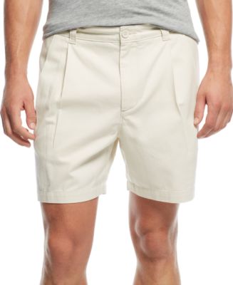 Club Room Shorts, Core Twill Double Pleat 6