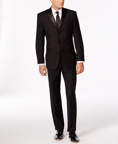 calvin klein slim fit tuxedo pants