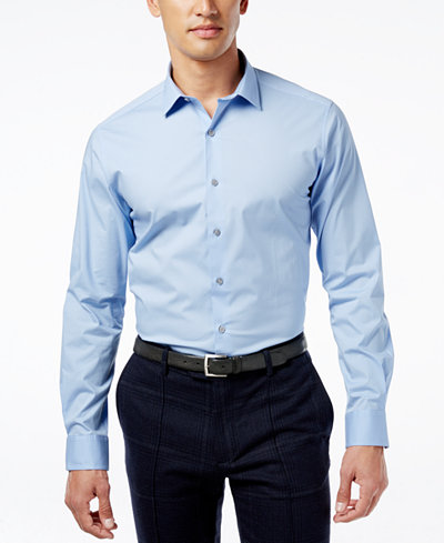 Alfani Slim Fit Stretch Men s Dress Shirt Only at Macy Alfani Slim Fit Stretch Men s Dress Shirt Only at Macy