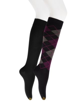gold toe women's knee high socks