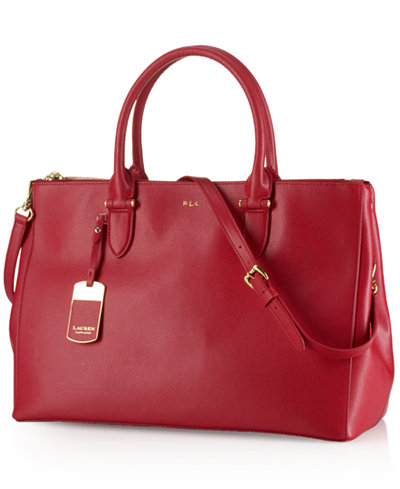 Lauren Ralph Lauren Newbury Double Zip Satchel - Handbags & Accessories ...