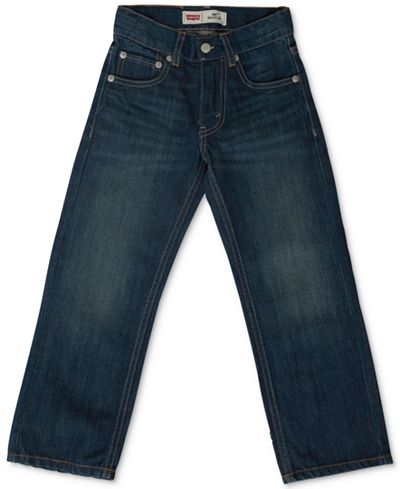 Levi's® Boys' Husky 505 Regular Fit Jeans - Jeans - Kids & Baby - Macy's