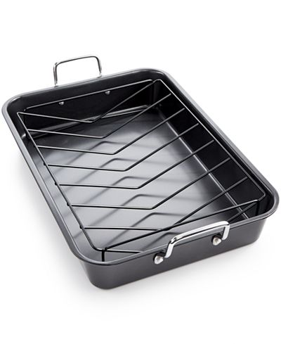 Tools of the Trade Nonstick Roaster &amp; Rack, Only at Macy
