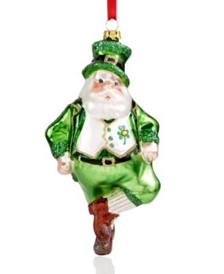 Holiday Lane Irish Santa Ornament, Only at Macy&#39;s - Holiday Lane - For The Home - Macy&#39;s