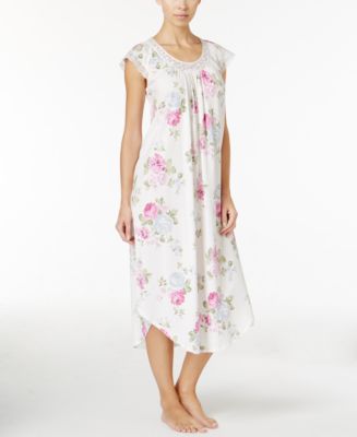 Charter Club Lace-Trimmed Nightgown, Only at Macy's - Bras, Panties