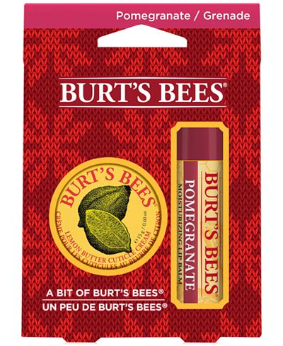 Burt's Bees 2-Pc. A Bit Of Burt's Bees Pomegranate Holiday Gift Set