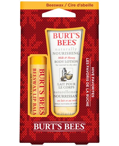 Burt's Bees 2-Pc. Hive Favorites Beeswax Holiday Gift Set