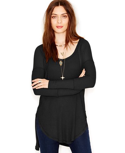 tunic thermal scoop neck low