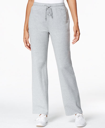 Karen Scott Petite Drawstring Active Pants - Pants & Capris - Women - Macy's