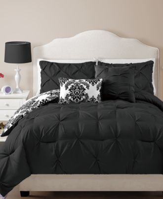 Chelsea Reversible 5-Piece Comforter Set - Bed in a Bag - Bed & Bath - Macy&#39;s