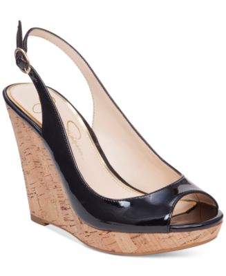 macys peep toe flats