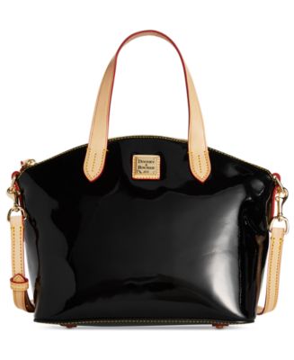 Dooney & Bourke Patent Leather Small Satchel - Handbags & Accessories - Macy&#39;s