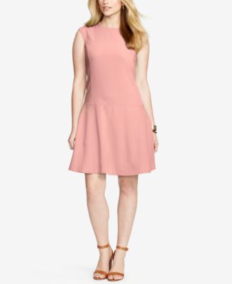 plus waist drop dress lauren