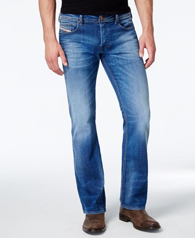 Diesel Men's Zathan 0831D Bootcut Jeans - Jeans - Men - Macy's
