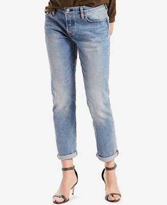 Levi's® 501® CT Customized Tapered Boyfriend Jeans - Juniors Jeans - Macy's