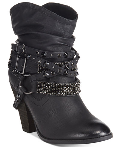 Not Rated Swalini Ankle Booties - Boots - Shoes - Macy's