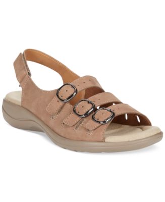 Clarks Collection Women's Saylie Medway Flat Sandals - Sandals - Shoes ...