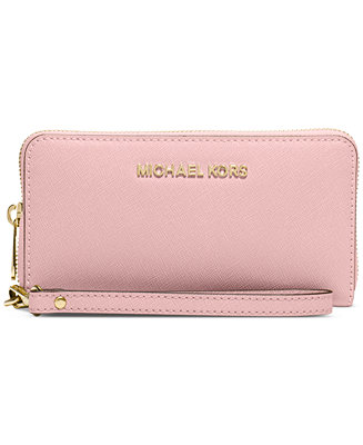 MICHAEL Michael Kors Jet Set Travel Coin Multifunction Wallet - Handbags & Accessories - Macy&#39;s