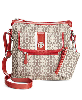 Giani Bernini Annabelle Signature Crossbody Bag, Only at Macy&#39;s - Handbags & Accessories - Macy&#39;s