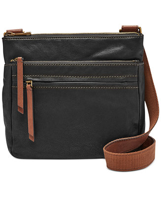 Fossil Leather Corey Crossbody - Handbags & Accessories - Macy&#39;s