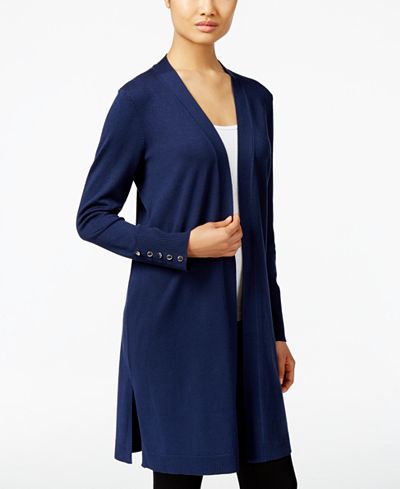 macys duster cardigan