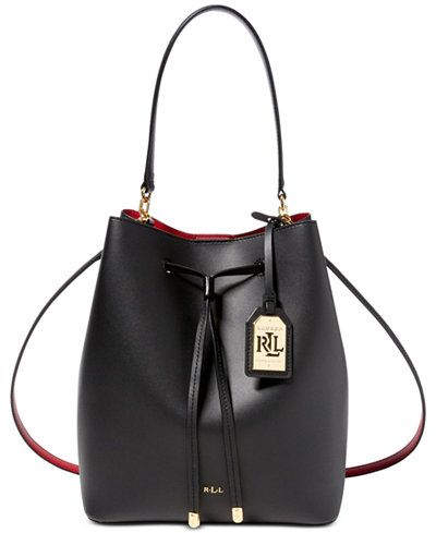 Lauren Ralph Lauren Dryden Debby Drawstring Bag - Handbags & Accessories - Macy&#39;s
