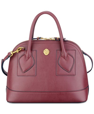 Anne Klein Billie Dome Satchel - Handbags & Accessories - Macy's