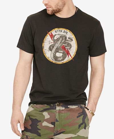 Denim & Supply Ralph Lauren Men's Cobra Division T-Shirt - T-Shirts ...