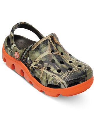 Crocs Kids Shoes, Boys or Little Boys Duet Sport Realtree Clogs - Shoes ...