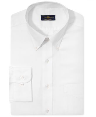 Club Room Estate Classic-Fit Wrinkle Resistant Dress Shirt, Only at ...