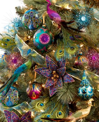  Holiday  Lane Regal Peacock Tree Theme Holiday  Lane For 