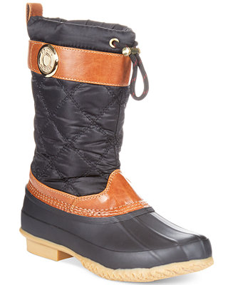 Tommy Hilfiger Women&#39;s Arcadia Duck Boots - Winter Boots Women - SLP - Macy&#39;s