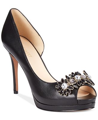 Nine West Finest Platform Evening Pumps - Pumps - Shoes - Macy's