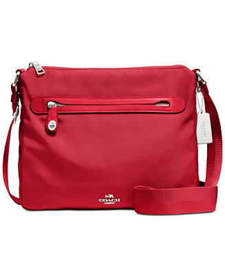 COACH CROSSBODY IN NYLON - Handbags & Accessories - Macy&#39;s