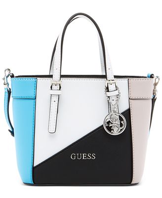 GUESS Delaney Petite Tote with Crossbody Strap - Handbags & Accessories - Macy&#39;s