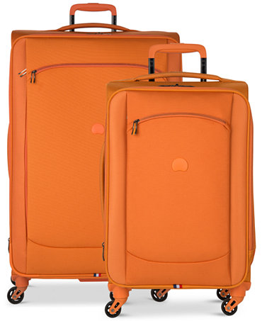 CLOSEOUT! 70% off Delsey Hyperlite 2.0 Spinner Luggage in Orange, Only at Macy&#39;s - Luggage ...