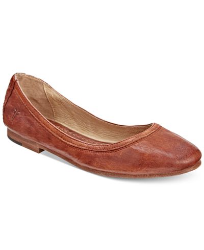 frye pointed toe flats