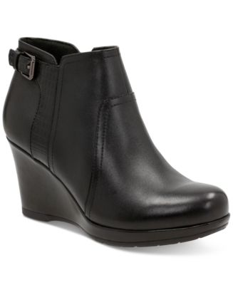 macys womens clarks booties