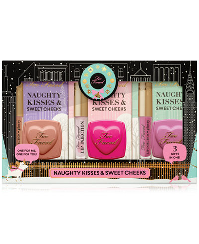 Too Faced 6-Pc. Naughty Kisses & Sweet Cheeks