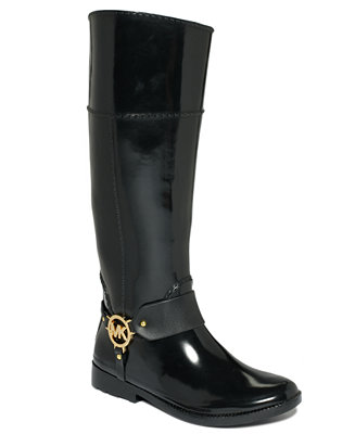 MICHAEL Michael Kors Fulton Harness Rain Boots - Boots - Shoes - Macy's