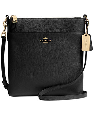 COACH North/South Swingpack in Embossed Textured Leather - COACH - Handbags & Accessories - Macy&#39;s