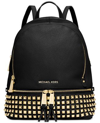 MICHAEL Michael Kors Rhea Small Studded Backpack - Handbags ...